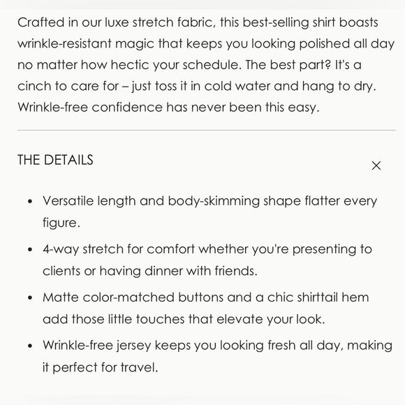 Franne Golde Black Harlow Button-Up Shirt size L NWT - Picture 11 of 12